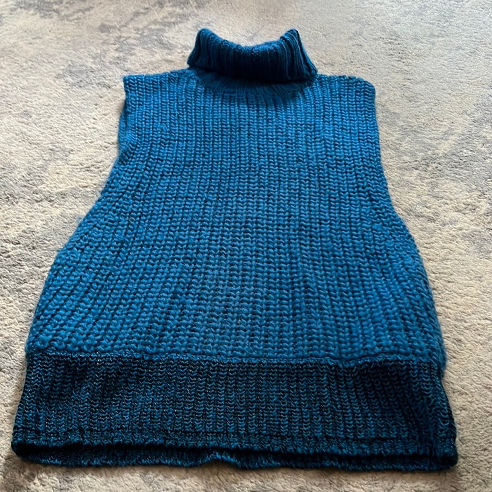 Kate Spade Saturday blue sweater vest